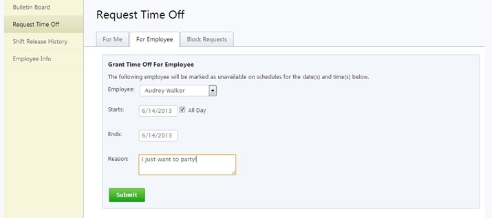 Time Off Request Software Another Round of New Features Added to Our Scheduling Software