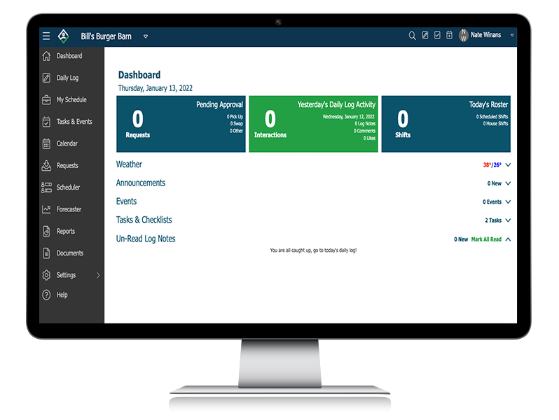 ShiftForce Dashboard
