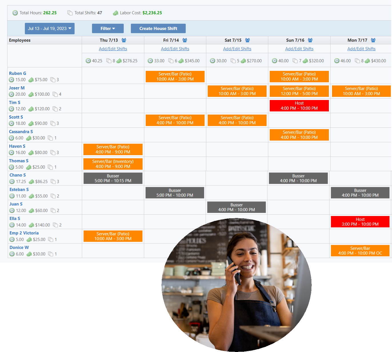 home page scheduler5